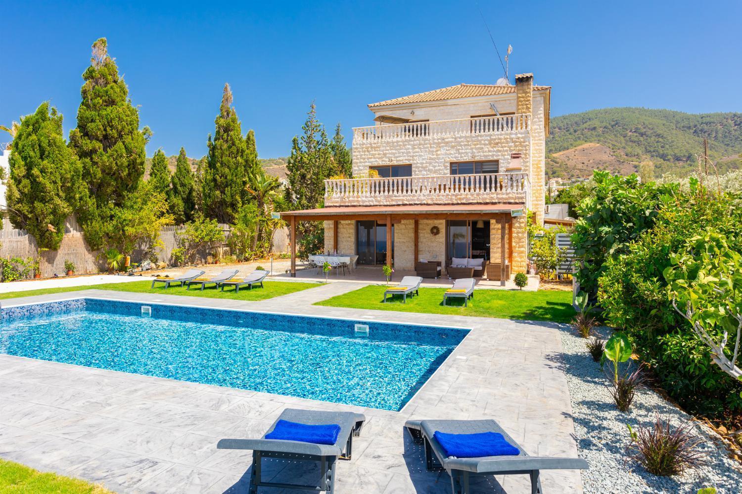 Villa Beach Heaven Pomos Eksteriør bilde